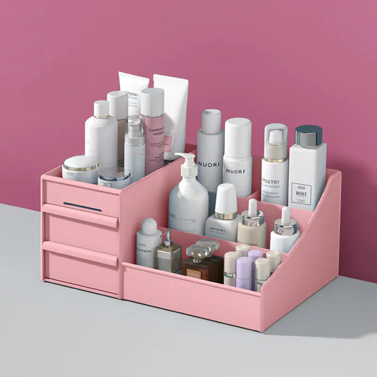 Multi-Layer Drawer Cosmetic Storage Box for Desktop