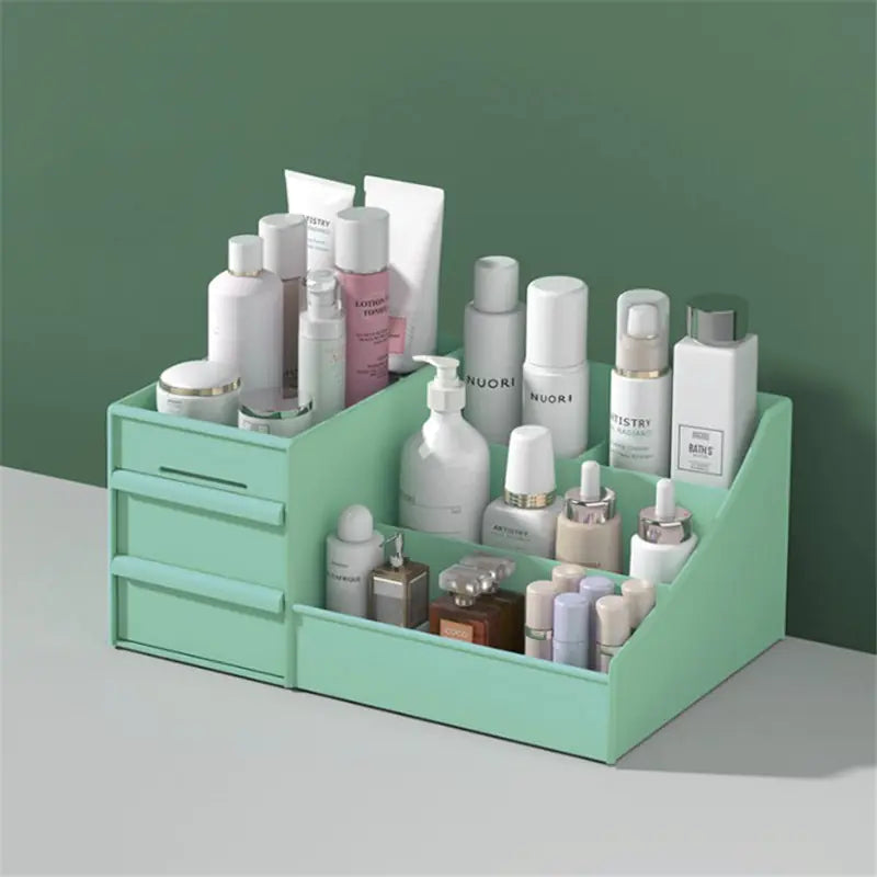 Multi-Layer Drawer Cosmetic Storage Box for Desktop