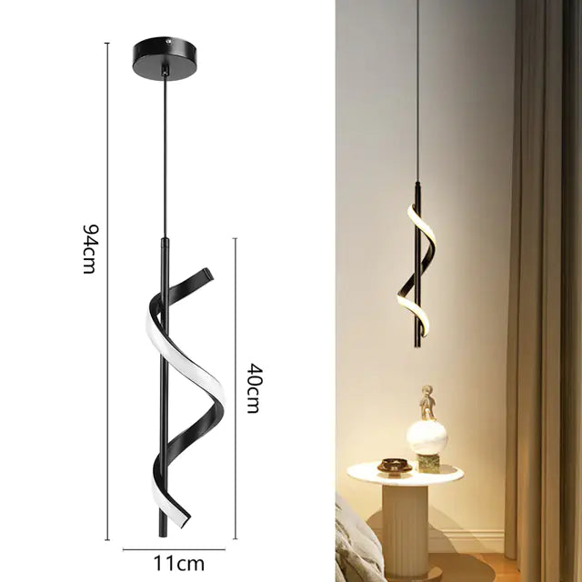 Nordic LED Pendant Light - Modern Geometry Design